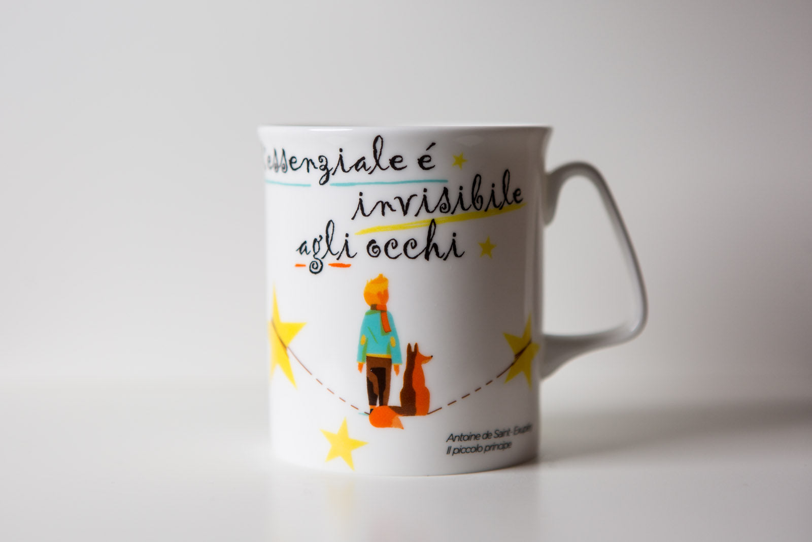 Tazza letteraria - L’essenziale è invisibile agli occhi, Antoine de Saint Exupéry